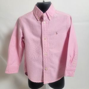 Ralph Lauren polo oxford shirt size 4/4t